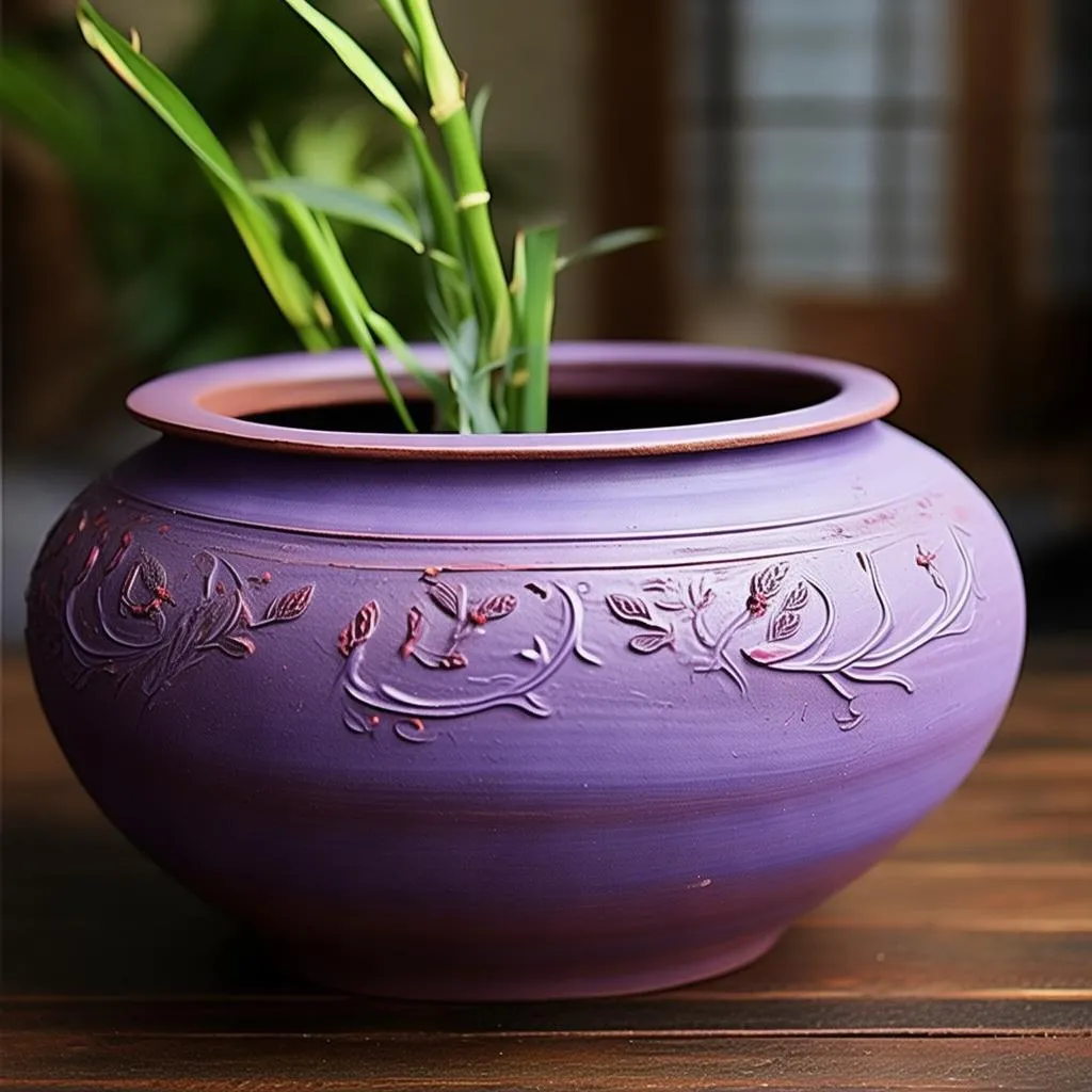 韩泰紫砂花盆：拍出百万高价，揭秘紫砂艺术的魅力