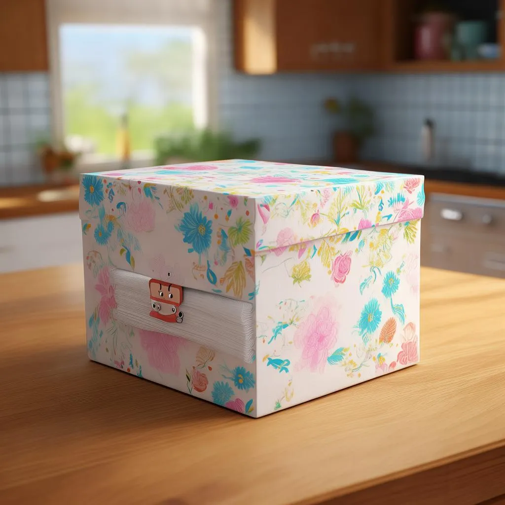 告别杂乱，拥抱温馨：毛线编织汉堡纸巾盒，打造你的个性桌面小物