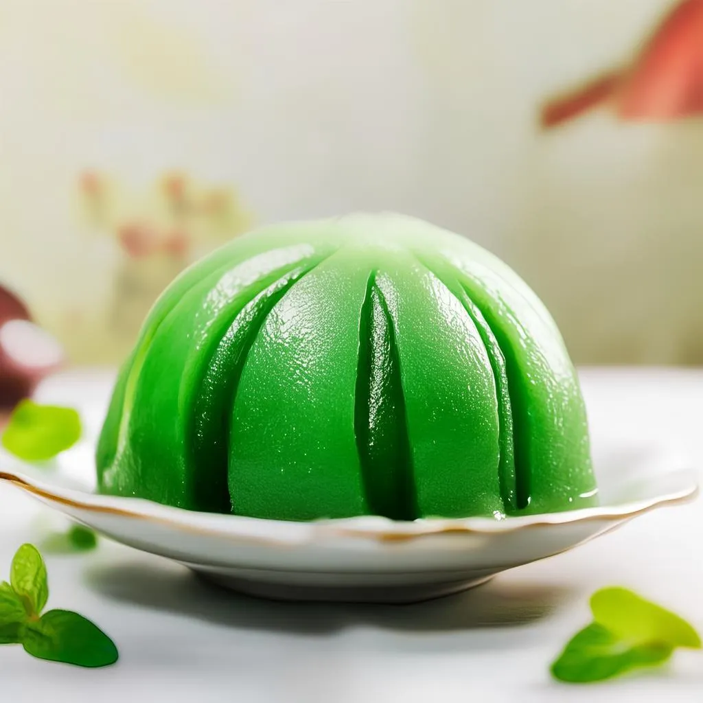 海南斑斓绿豆糕：舌尖上的海南风情，尽在这一口清甜