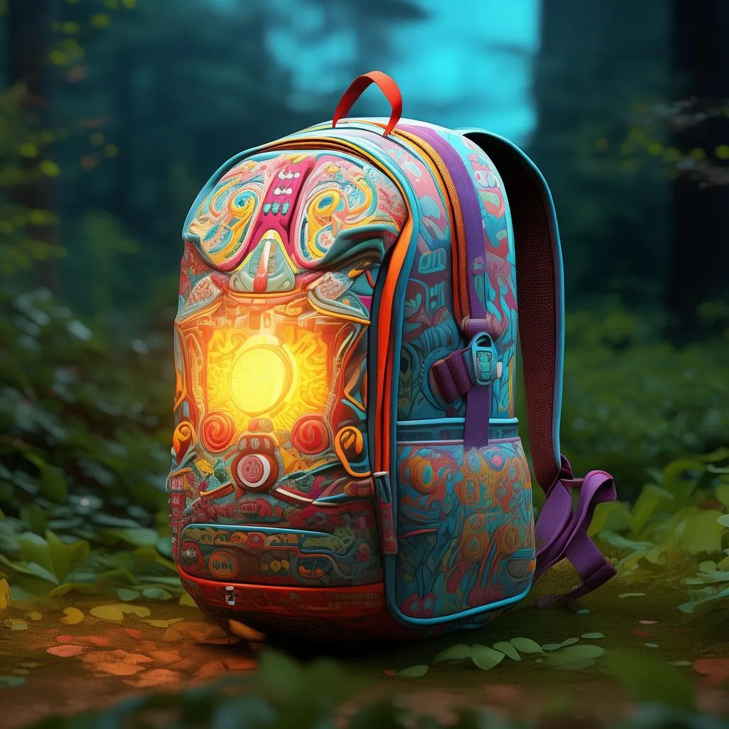 绿色学院风背包：重返校园的清新记忆，你的时尚新宠