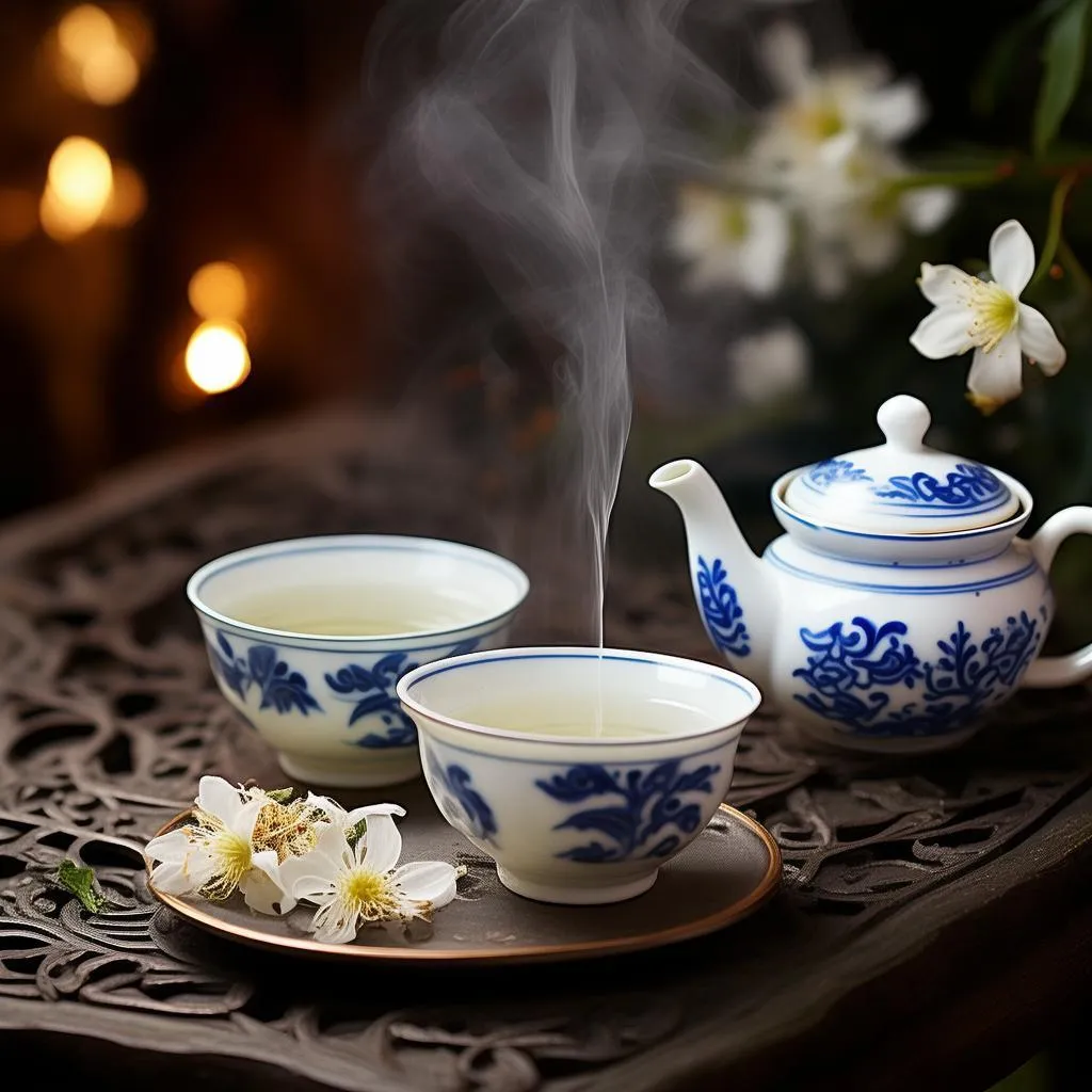 揭秘炒茉莉花茶的秘密：视频中的茶香四溢，让你一秒爱上！