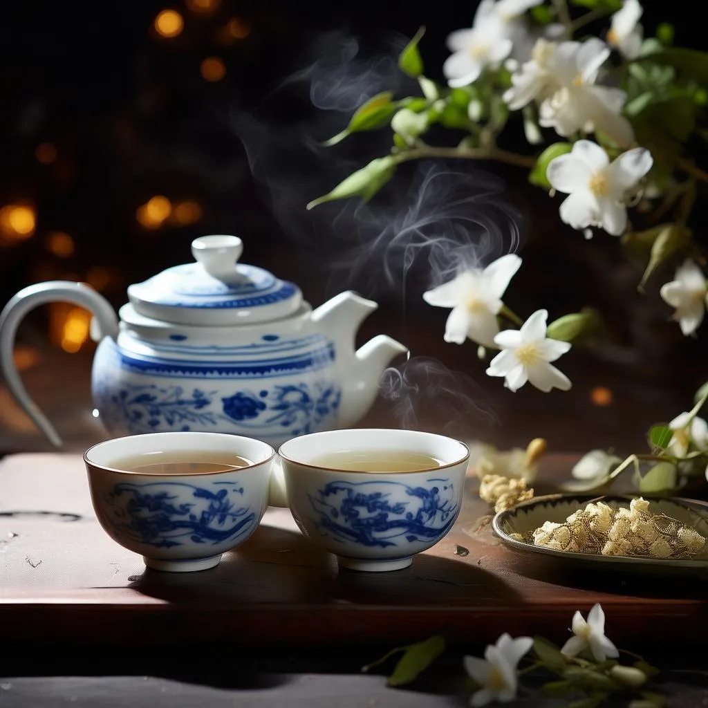 小白雪茉莉花茶：唤醒你的春日味蕾，尽享清新茶香