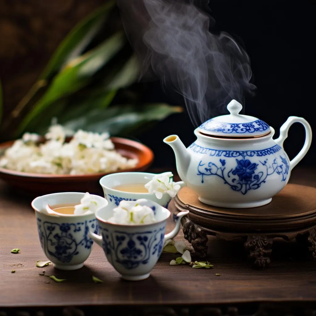 揭秘茉莉花茶中的秘密：为何会出现沉淀物？