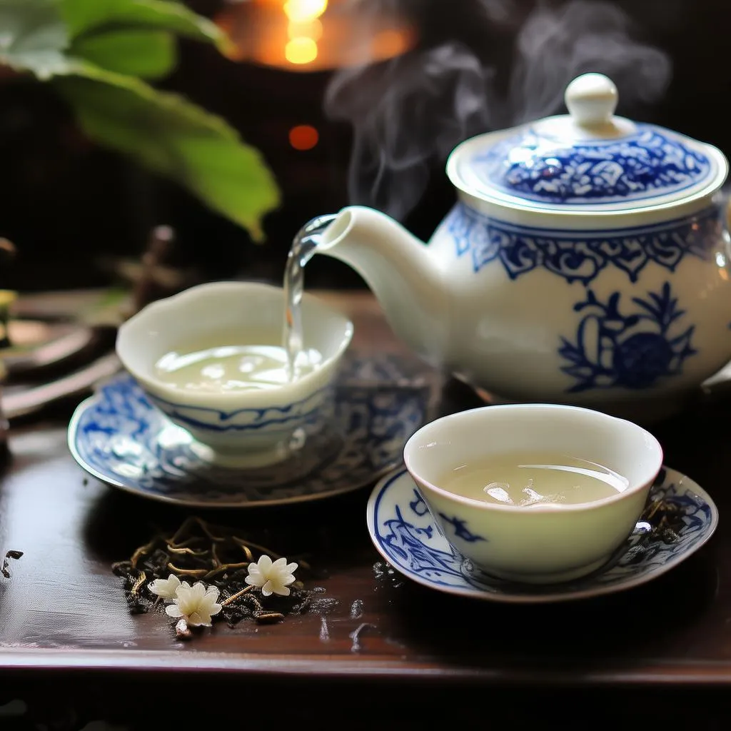 揭秘茉莉花茶滩：一杯好茶，唤醒你的生活仪式感