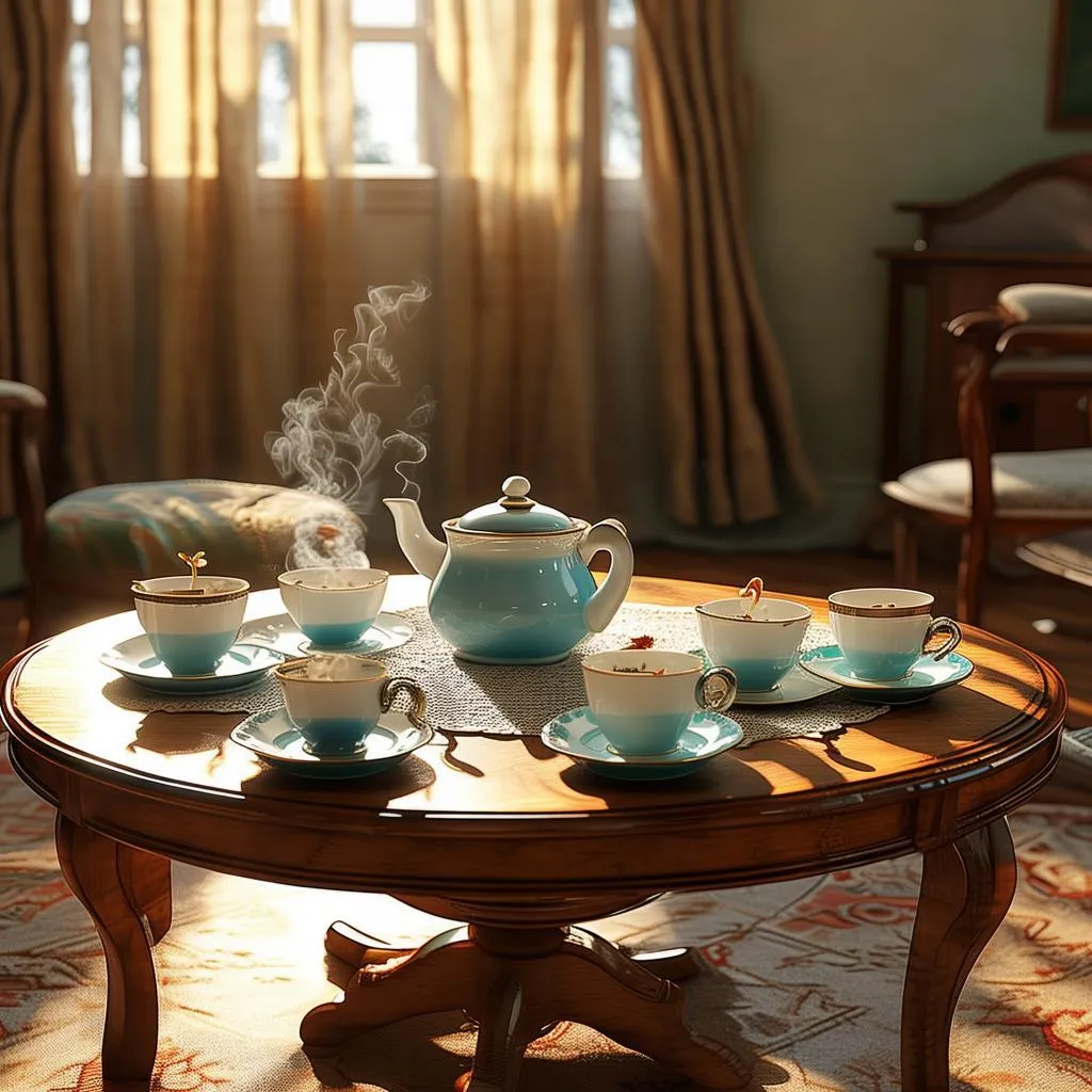 雅旭茶几：家居空间的新宠，打造精致生活美学