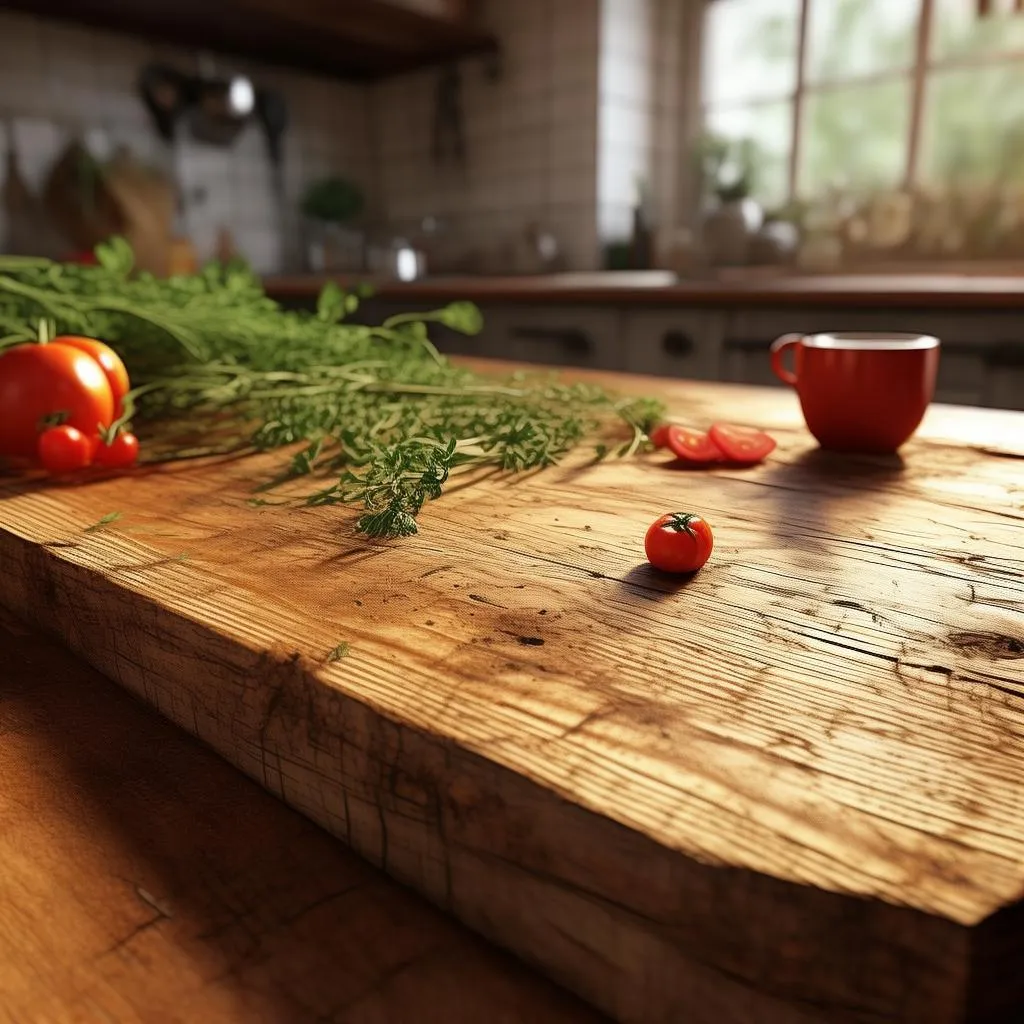 厨房神器 揭秘！压板工艺菜板，让你的厨房焕然一新！