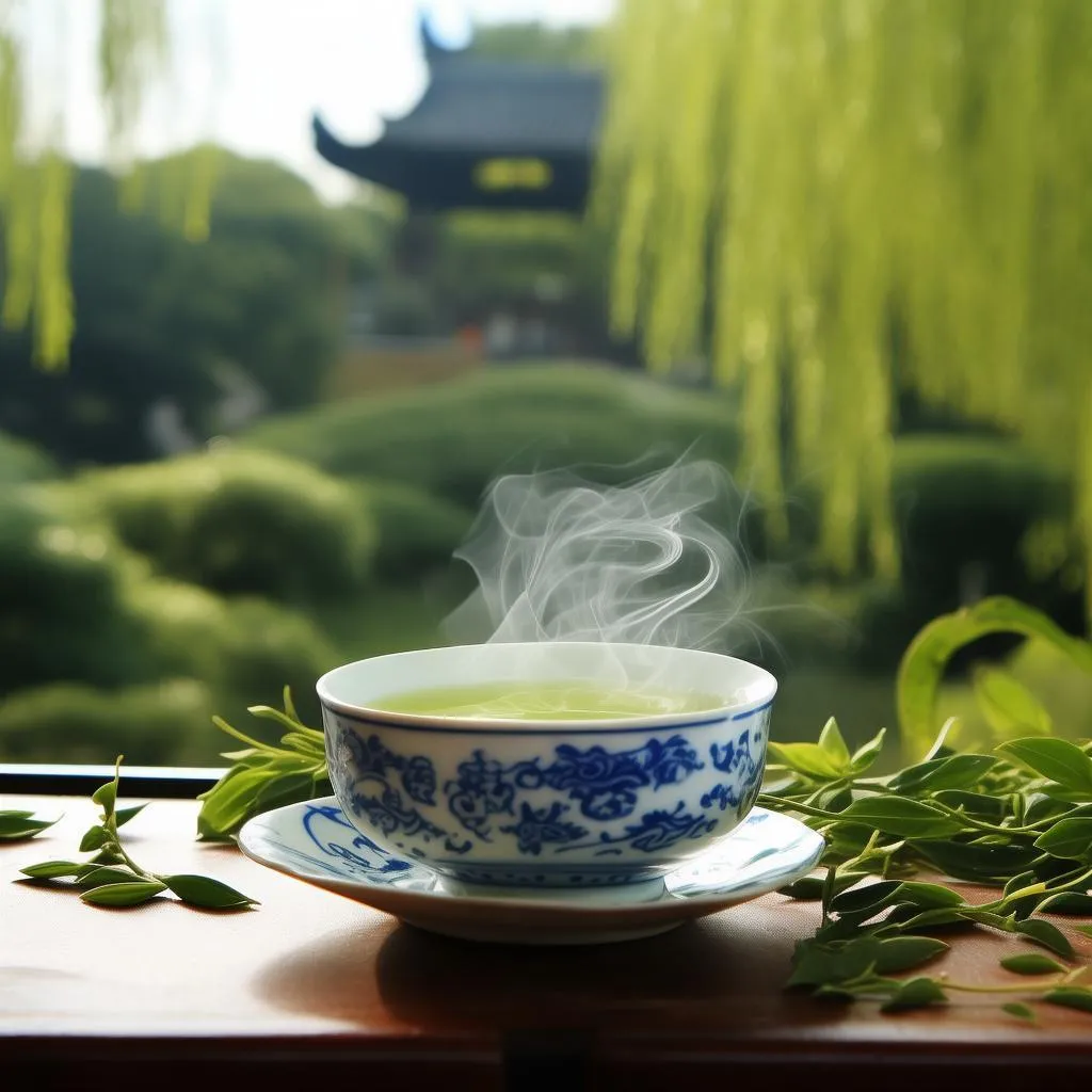 西湖龙井，春日里的清香使者——京东自营旗舰店带你领略茶香四溢