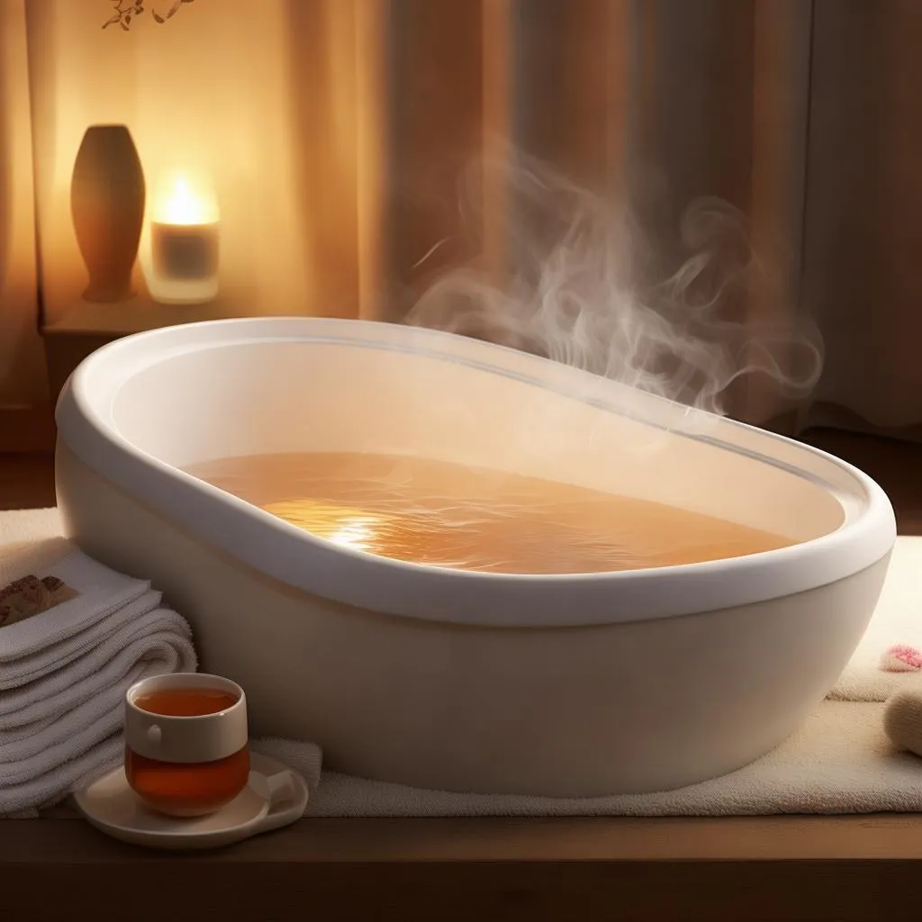 菲迪尔折叠足浴器，告别泡脚难题，仅需3999元，让你享受舒适足疗体验