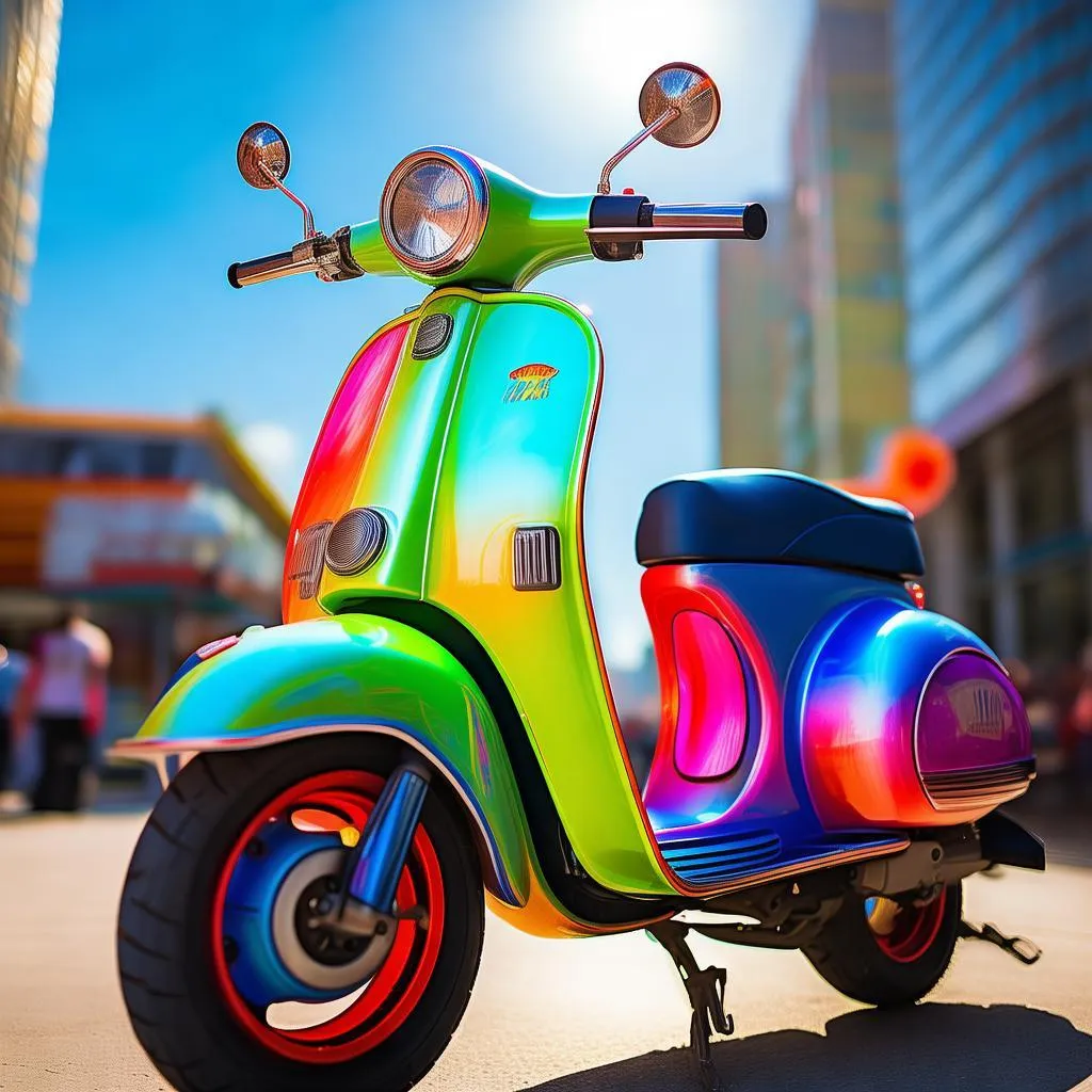 豪爵125拉力踏板车：征服公路的利器，你的骑行新伙伴