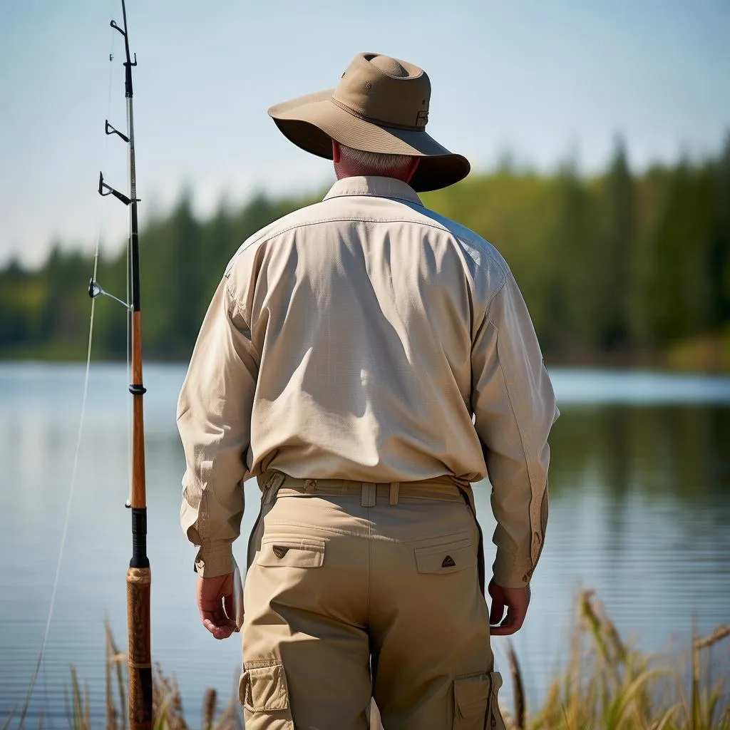 夏日垂钓必备！冰丝钓鱼服防晒服，防晒又透气，钓鱼更畅快！