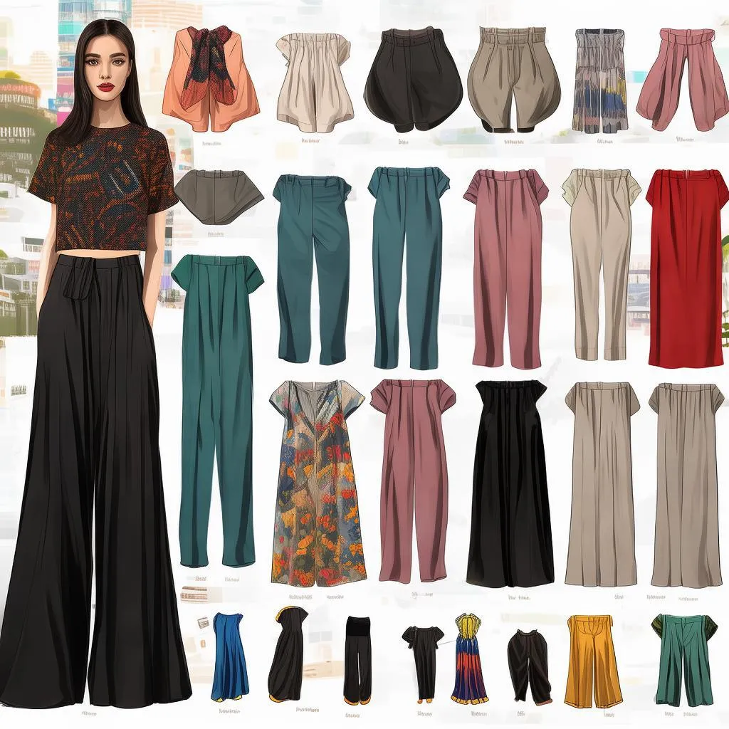 穿出自信，阔腿裤的时尚逆袭！揭秘必备单品，让你轻松驾驭各种场合