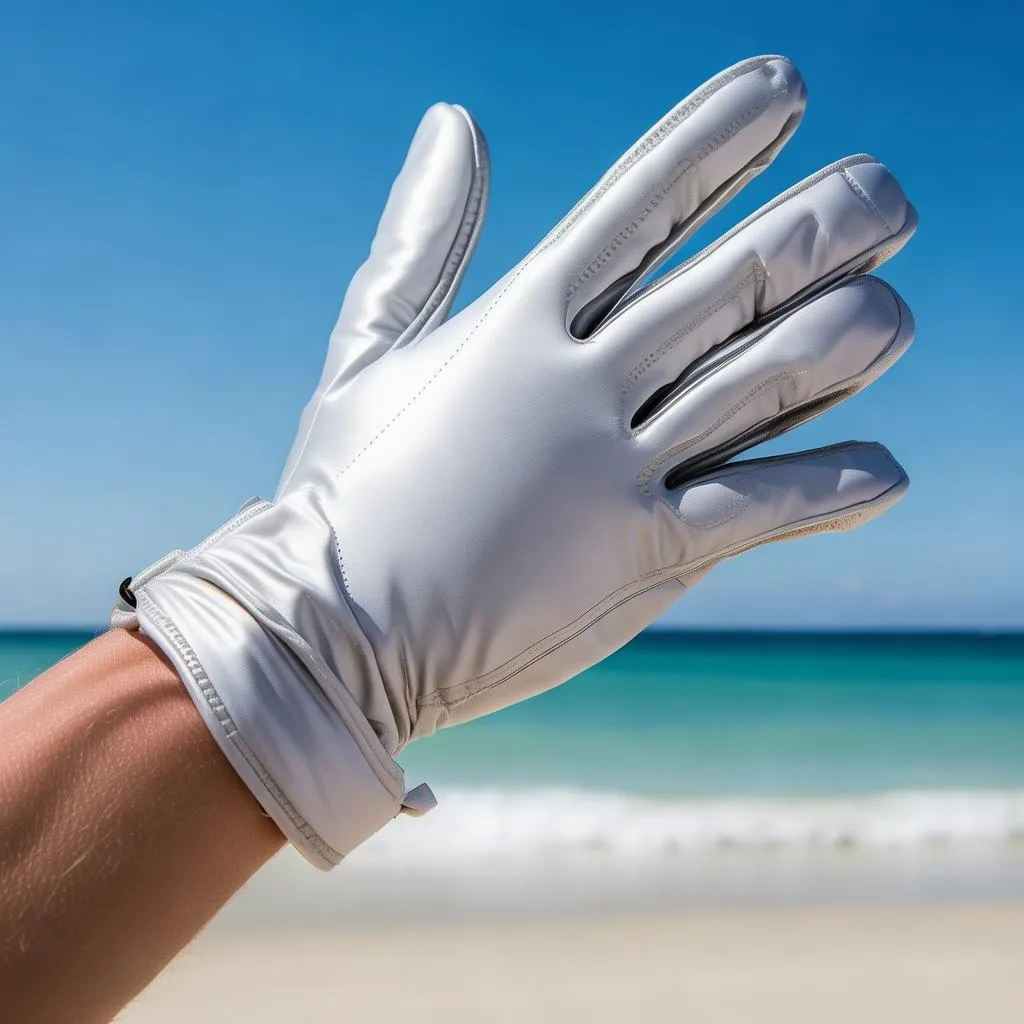 夏日防晒新宠：高级冰丝超薄防晒手套，让你轻松抵御紫外线！