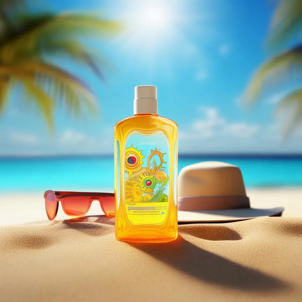 夏日防晒大作战！名创优品防晒霜图片大全，让你的肌肤安心“晒”出美！