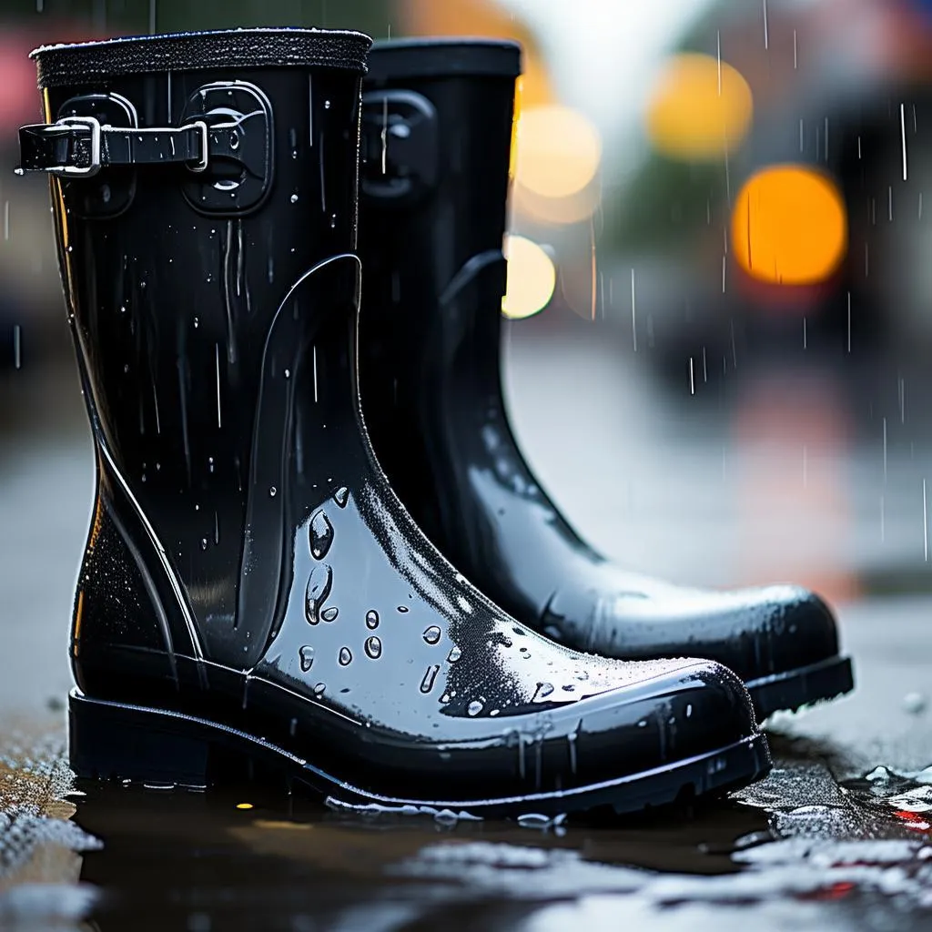 揭秘生产雨鞋的秘密：真的需要用到汽油吗？