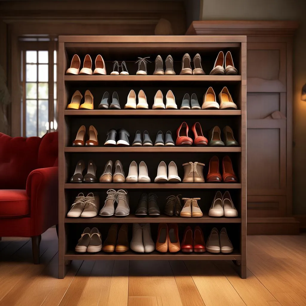 新疆风情，地毯鞋架，让你的家居空间焕然一新