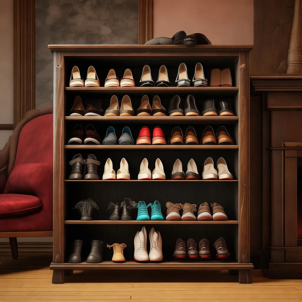 告别杂乱无章，打造时尚纸diy鞋架，让家居焕然一新！