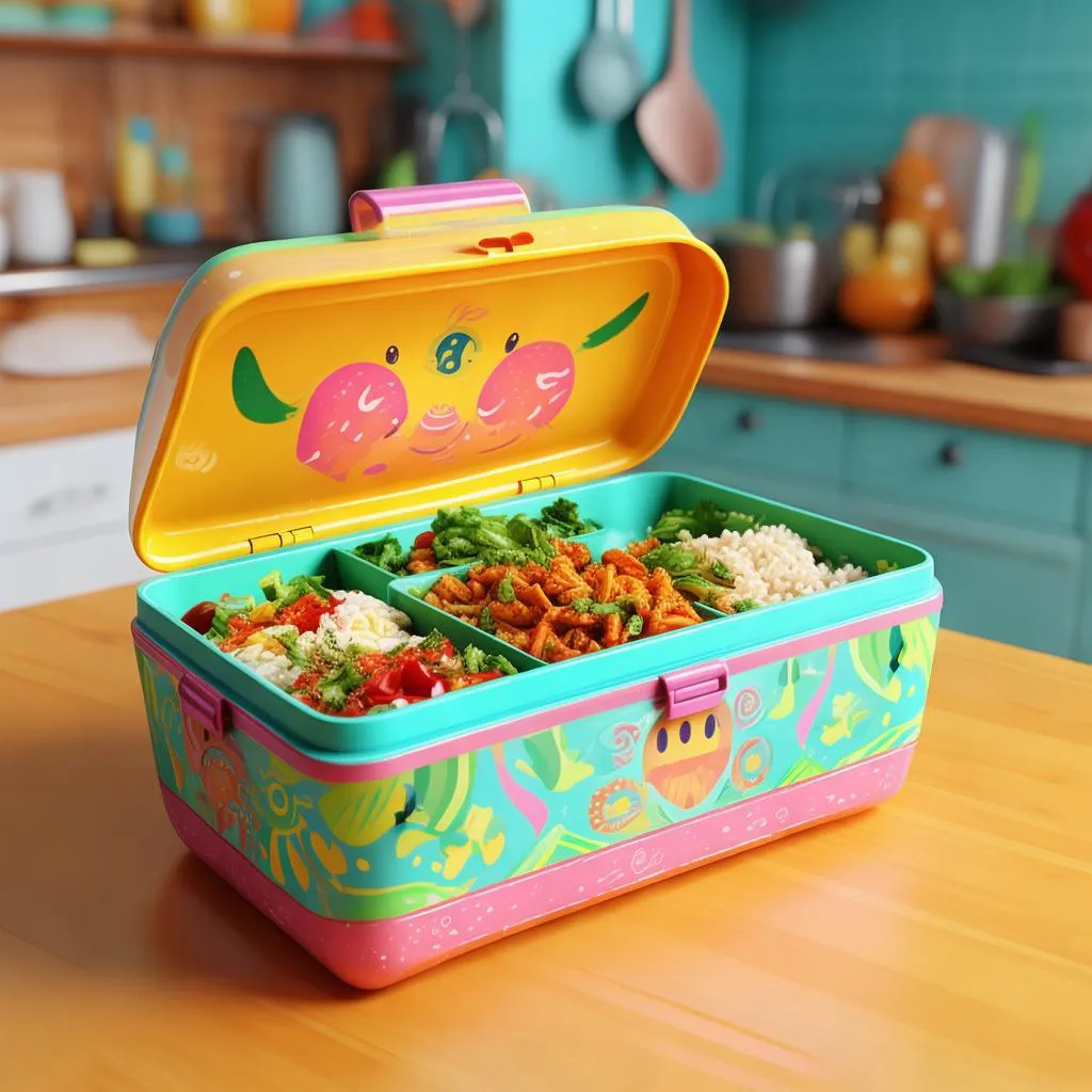 斜挎小学生的时尚新宠：饭盒包，开启校园新风尚