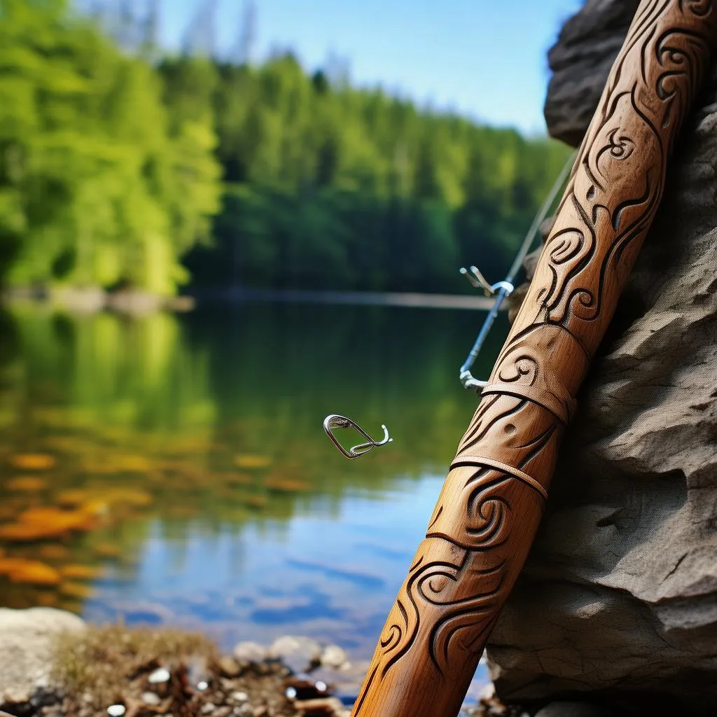 钓鱼达人必备！这款拉力强鱼竿，让你渔获满满！