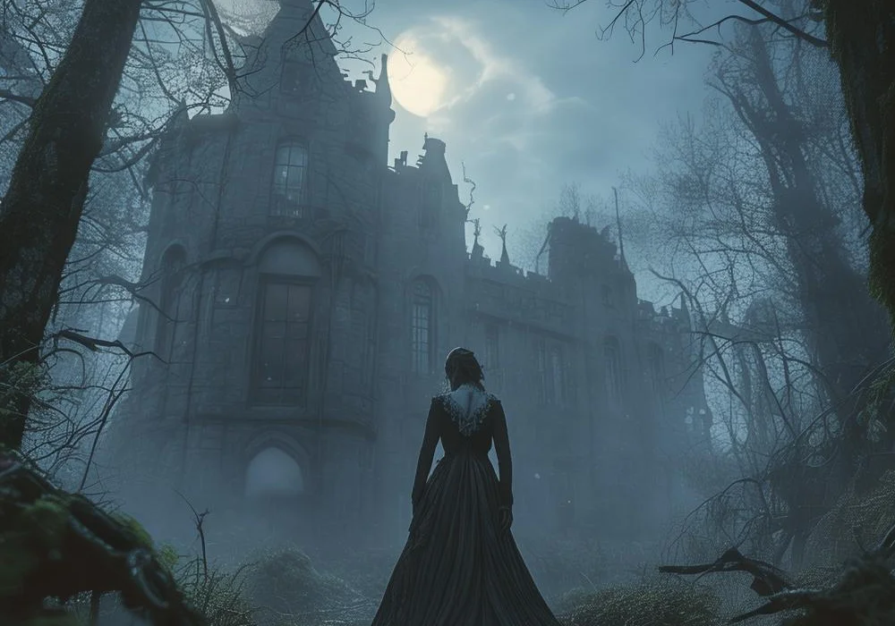 废弃工厂的幽灵夜行