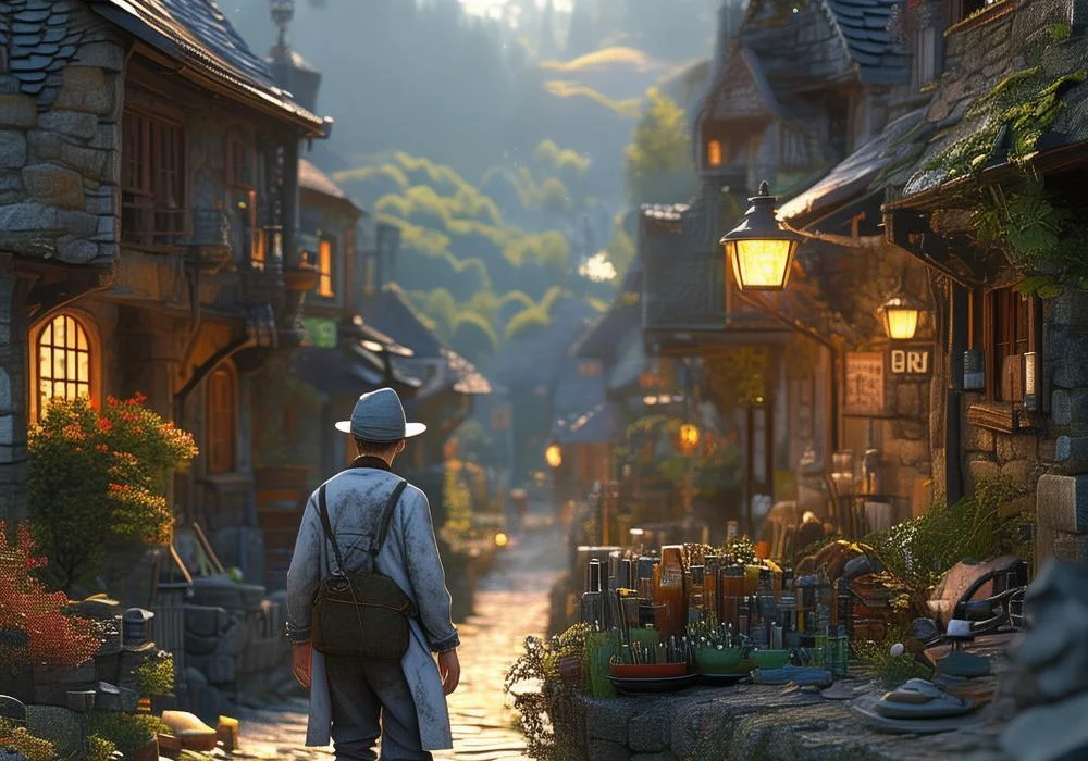 无声的夜晚：月光下的神秘探险