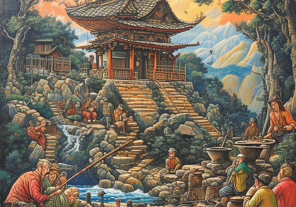 仙桃之谜：民间故事里的长寿仙桃