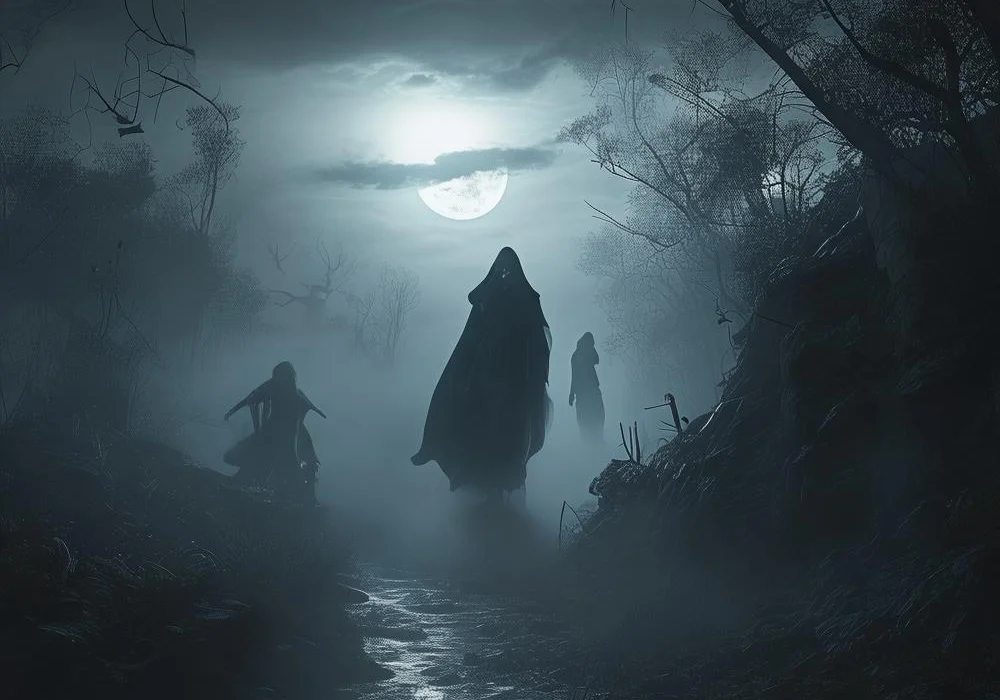 高速幽灵：深夜行驶的恐怖遭遇