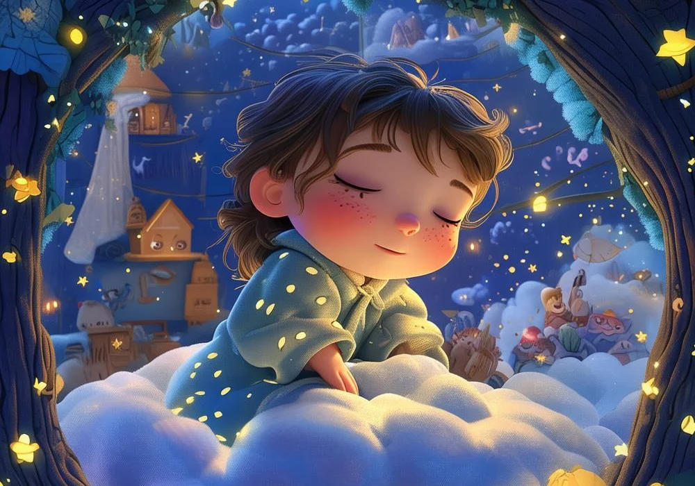 星空下的浪漫童话：猪猪恋人的奇幻之旅