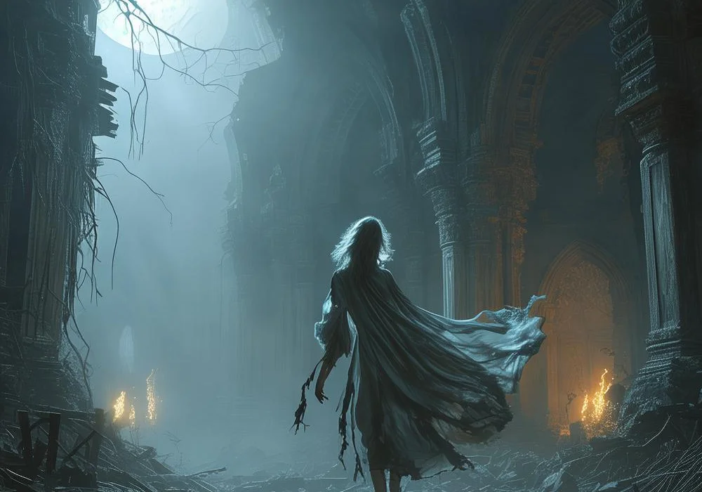 阴森小巷：红衣女孩的恐怖传说