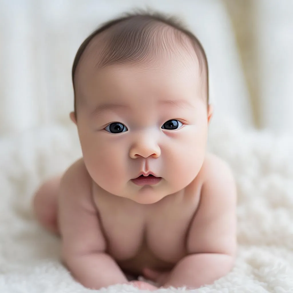 女婴初生：如何识别和照顾新生儿的特征