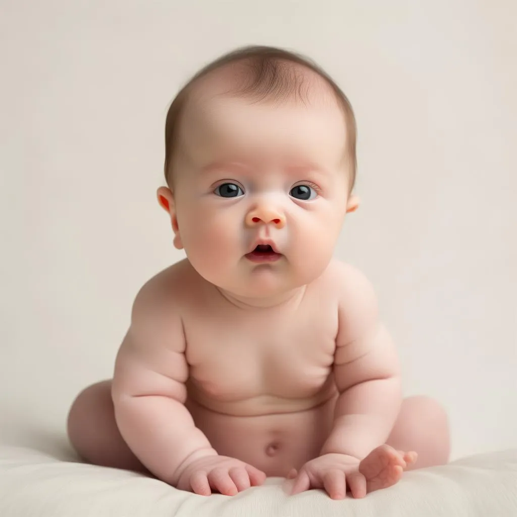 十个月女婴的身高标准与育儿指导