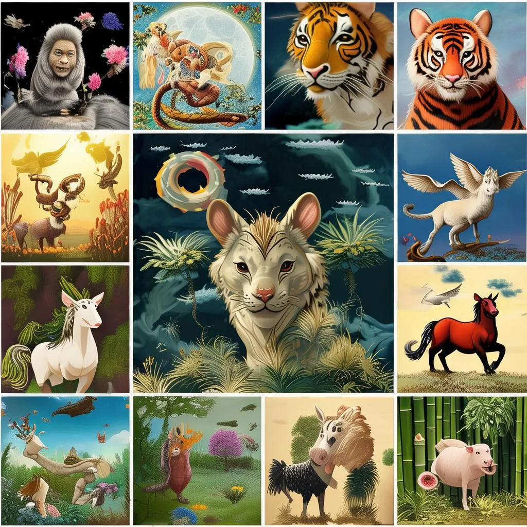 揭秘12生肖手工雕刻艺术：传承千年的匠心独运