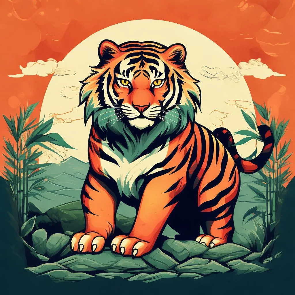 虎啸山林：生肖虎的神秘面纱