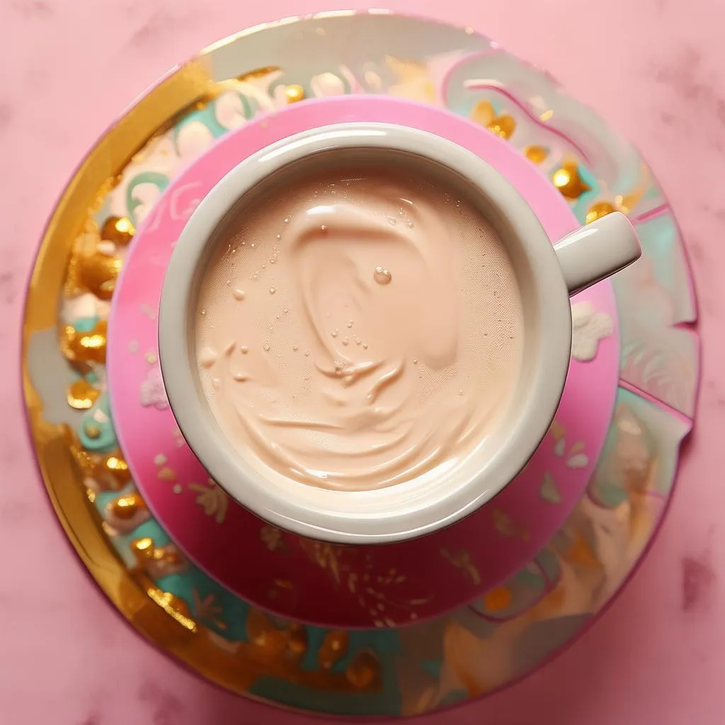 奶茶色发色与美食的完美融合：清爽奶茶色发色搭配的甜品制作秘籍