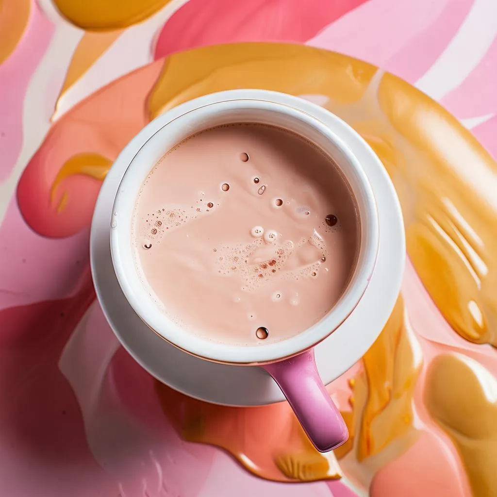 悸动奶茶色美甲，甜蜜如奶茶的美甲教程