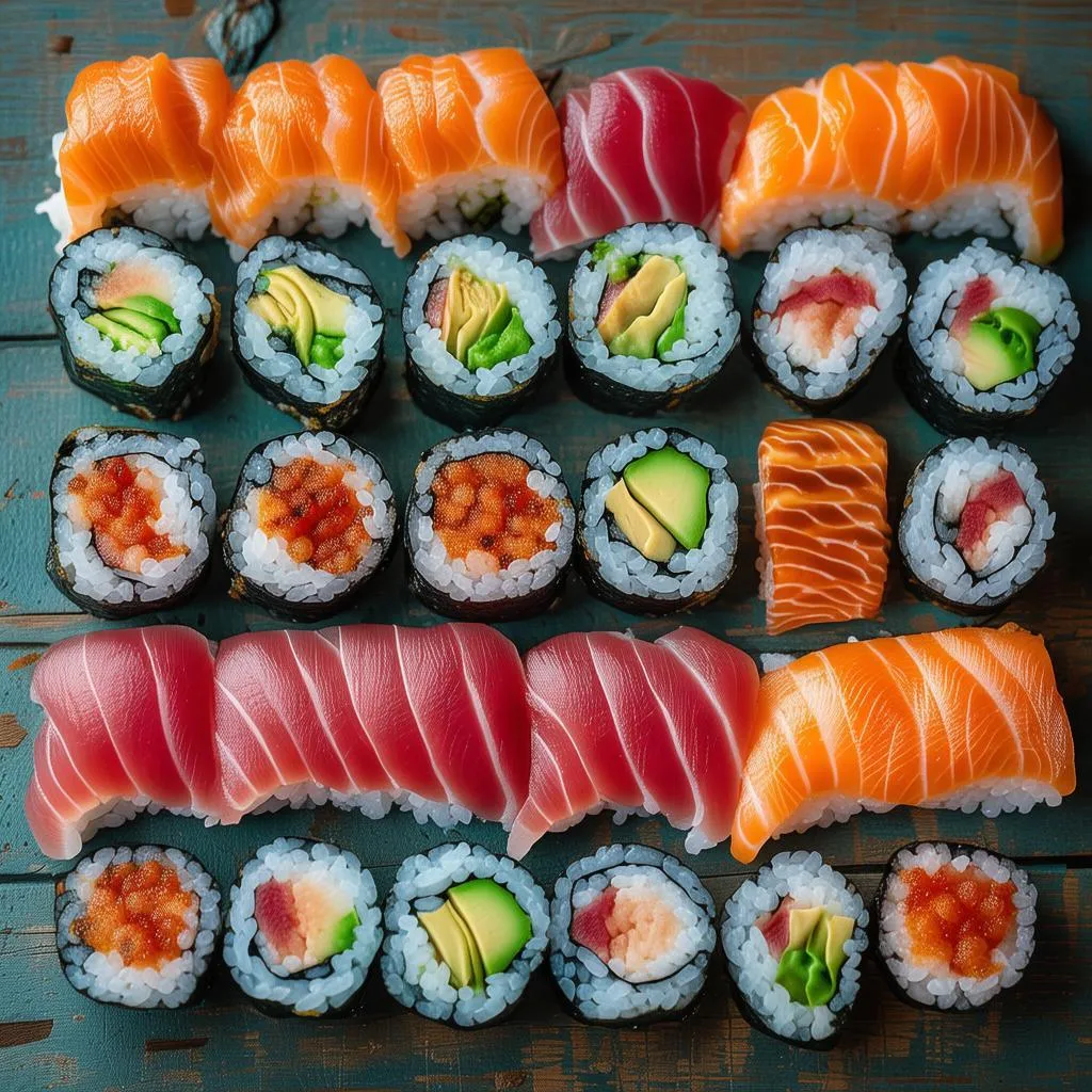 寿司的前世今生：从江户时代的精致料理到现代的美食传奇