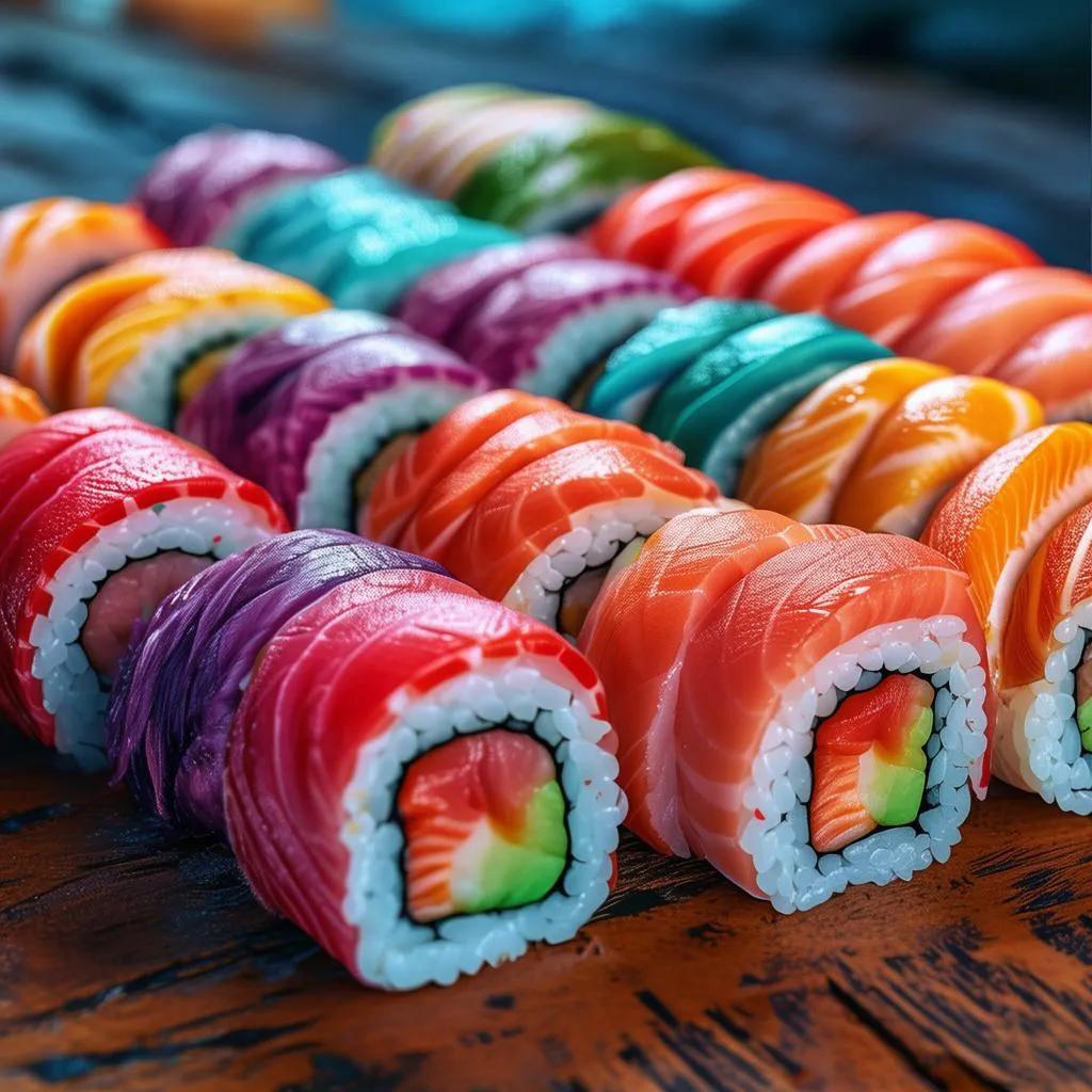 【原创】揭秘寿司中的绝味之选：芒果寿司的秘密品种大揭秘