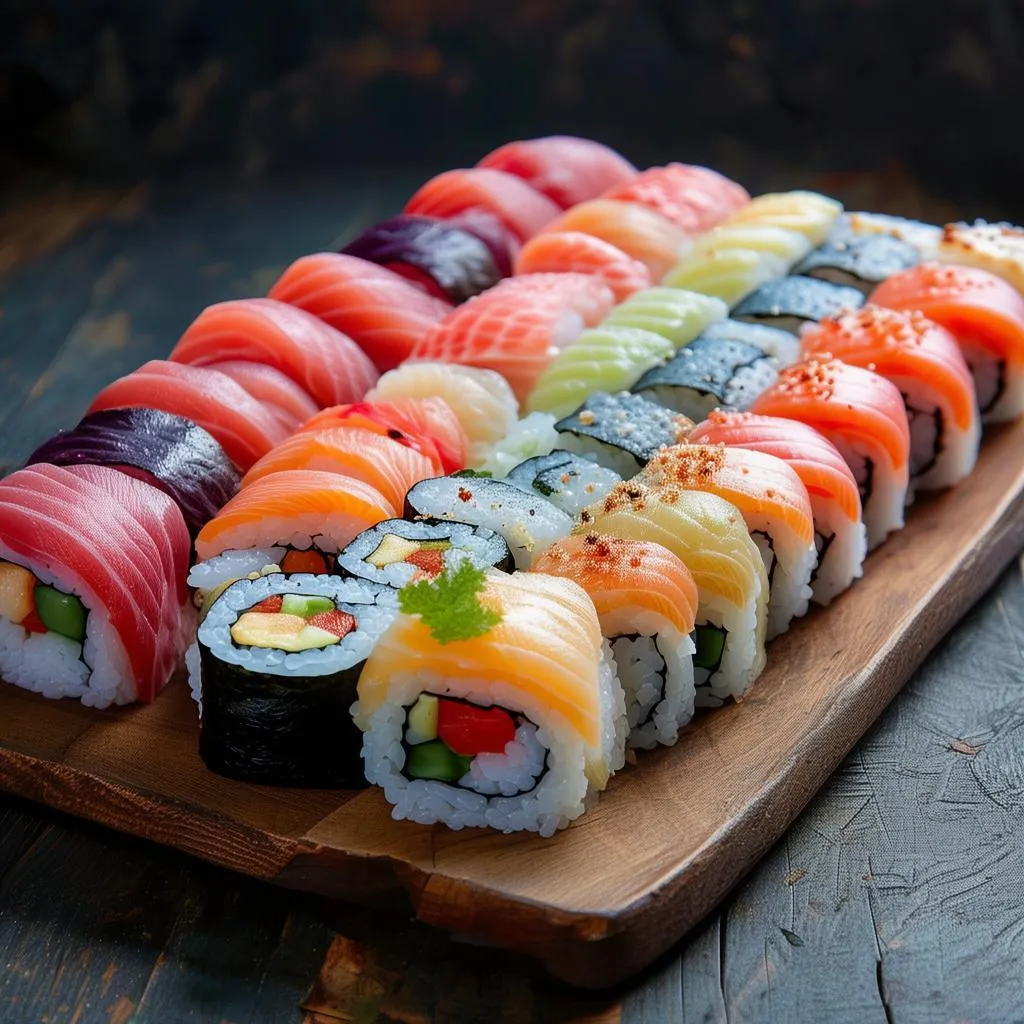 寿司的匠心独运：从食材选择到摆盘艺术