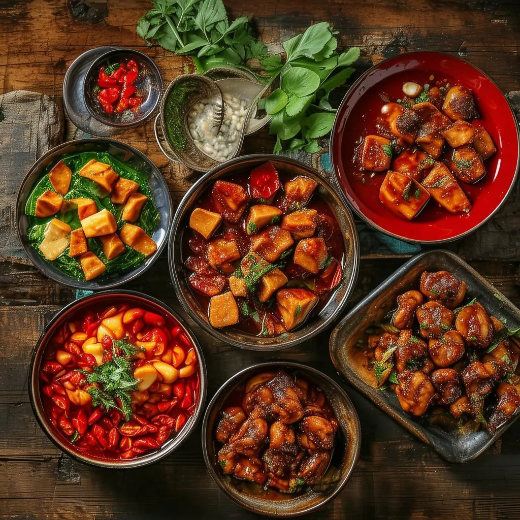 自贡川菜素菜：探寻麻辣鲜香的素食天堂