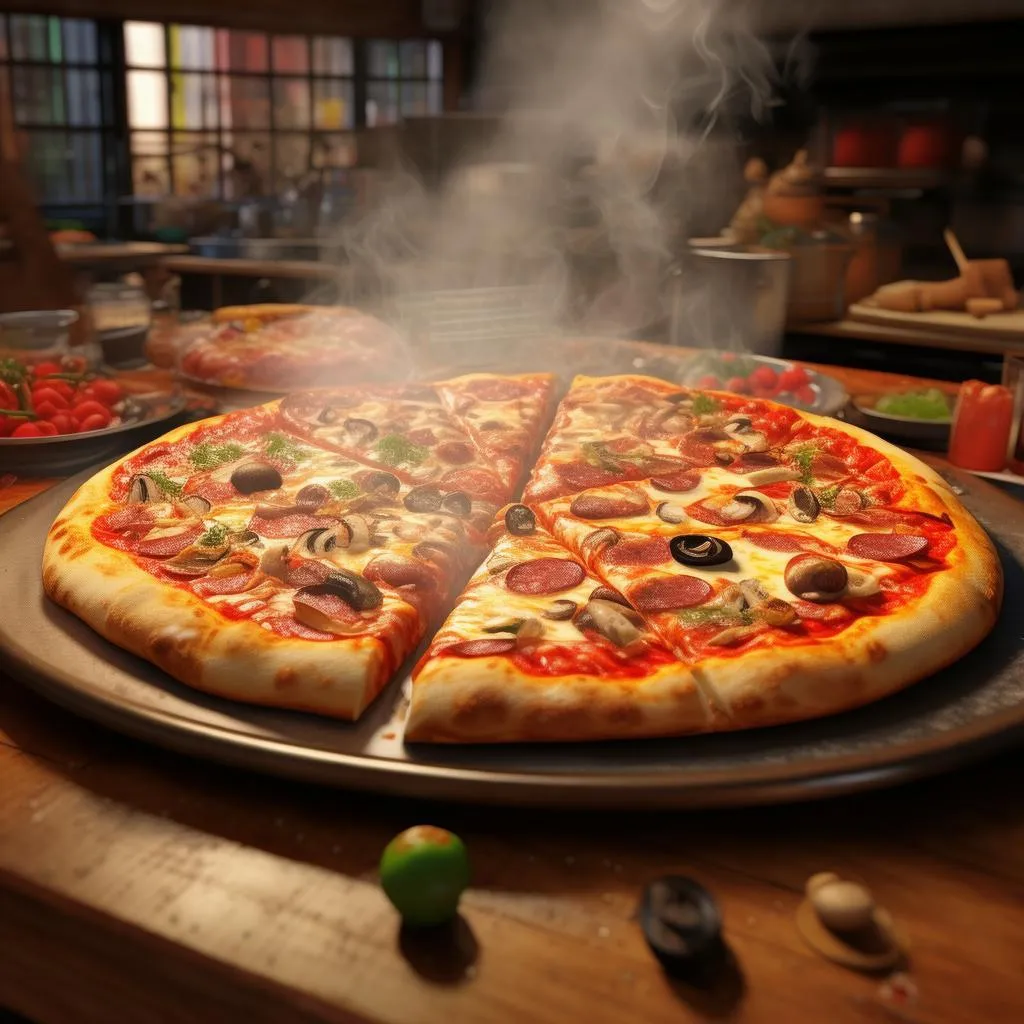 简单小披萨：美味与健康的完美融合