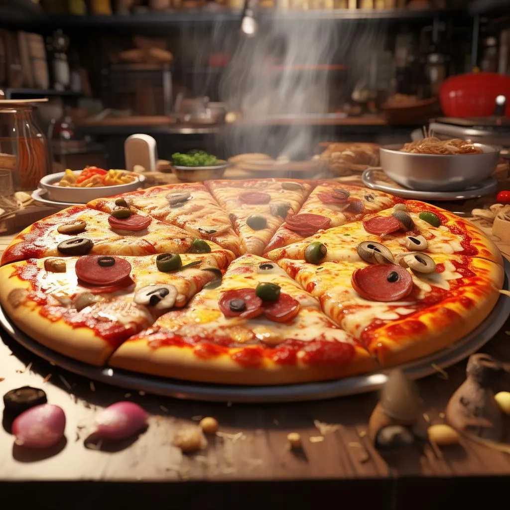 石家庄鸡蛋今天披萨：家常版的创新美味