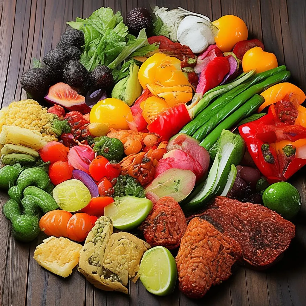 木耳拌黑桃：清新口感，养生佳肴