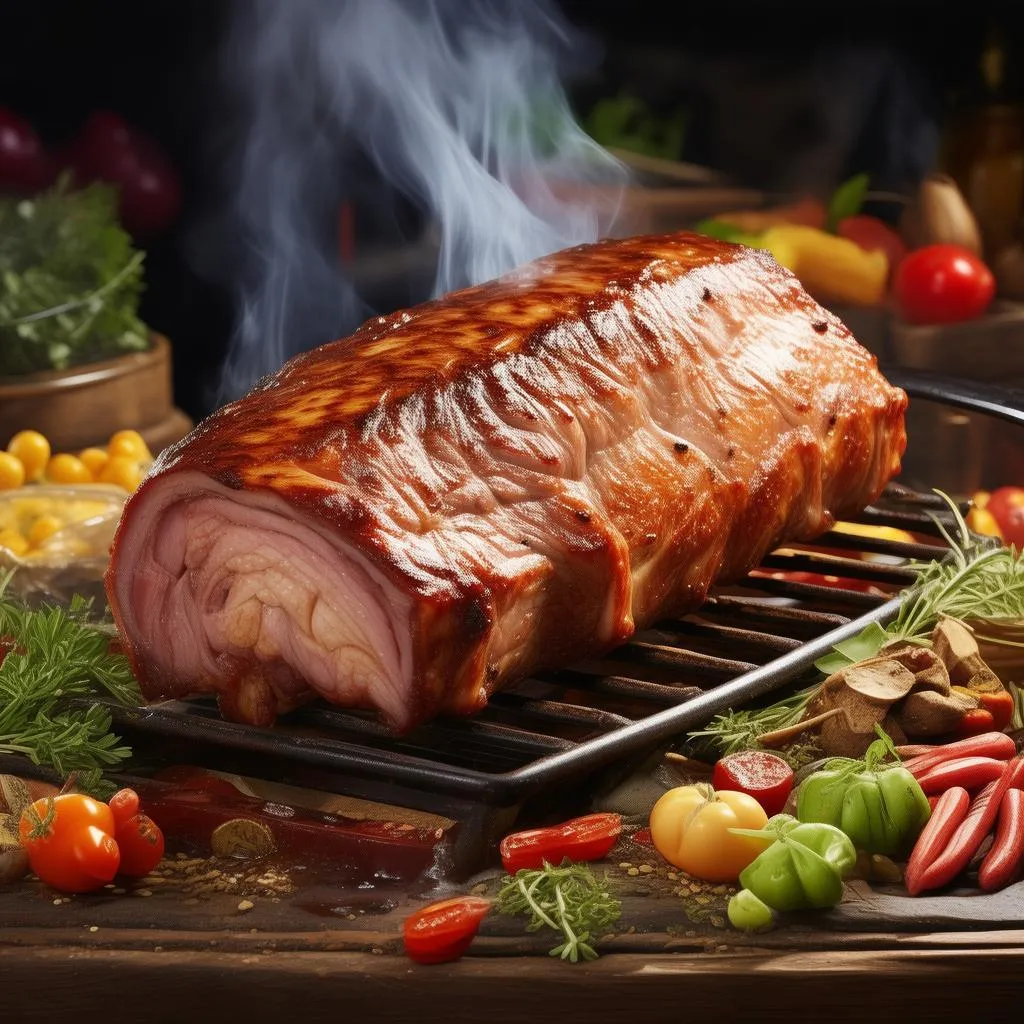 红烧排骨新境界：青椒的加入，味蕾的惊喜之旅