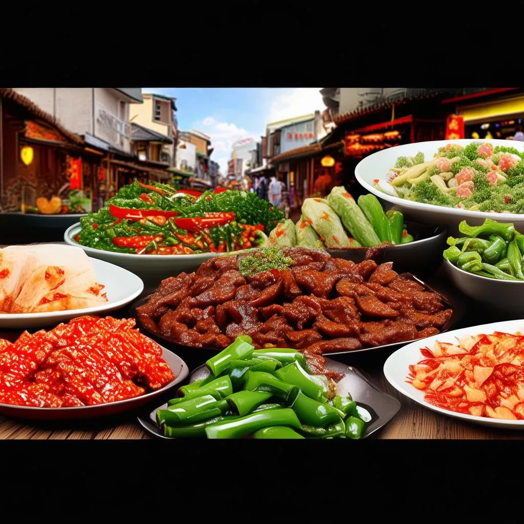 蒜苔炒腊牛肉湘味浓香家常好味