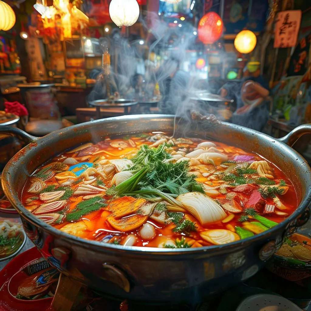 【原创】牛喳喳老火锅：秘制底料，唤醒味蕾的川味盛宴