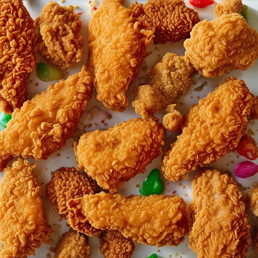 辣鸡汤炸鸡：双重美味的碰撞，唤醒你的味蕾