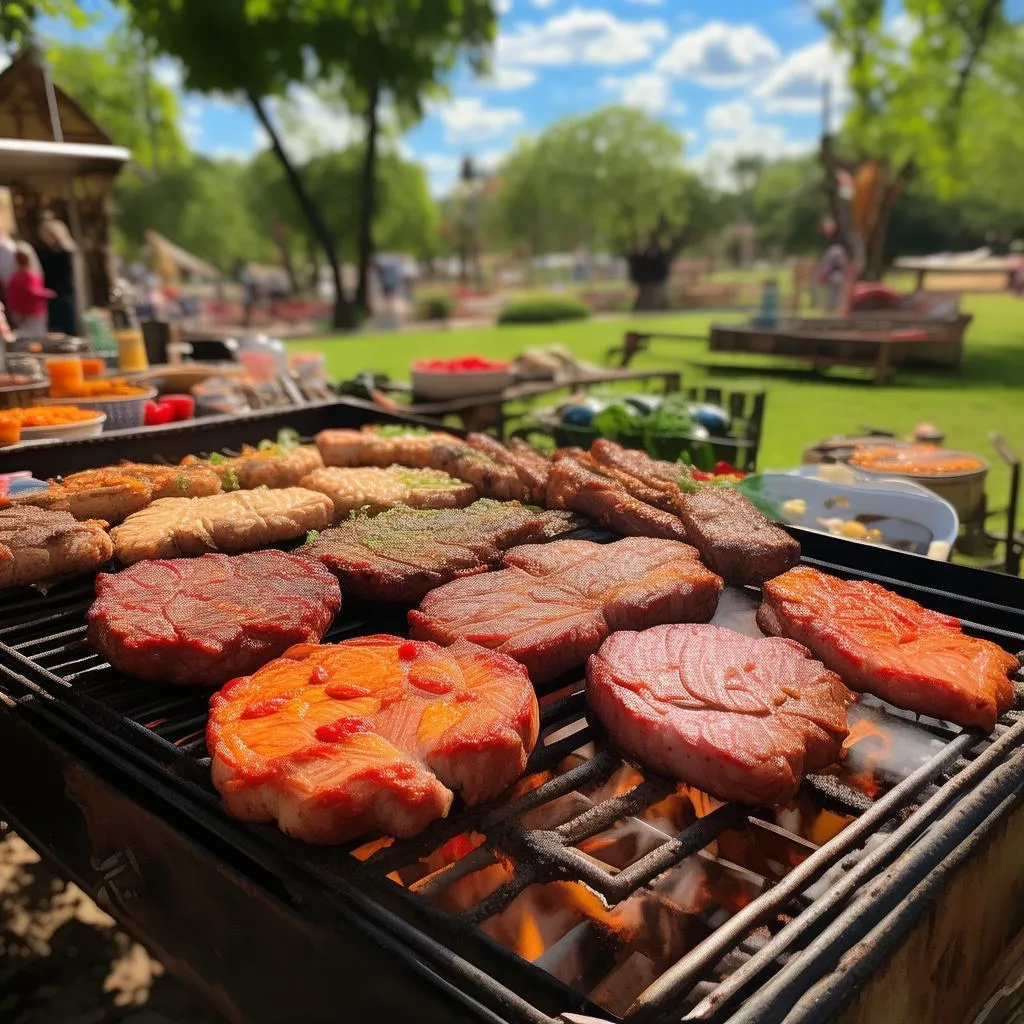 自助烤肉名字大全：解锁烤肉新体验，美食狂欢尽在其中