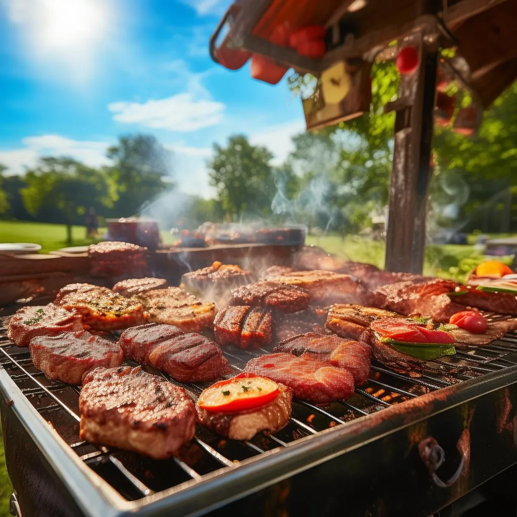 炊事班烤肉：家常美味，一烤成香