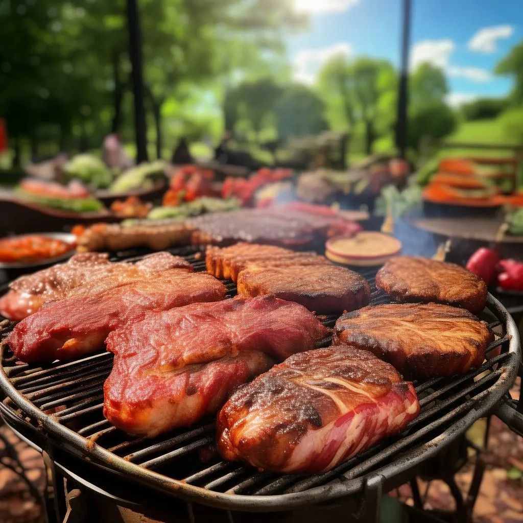 韩式铁桶烤肉：秘制风味，尽享美食盛宴