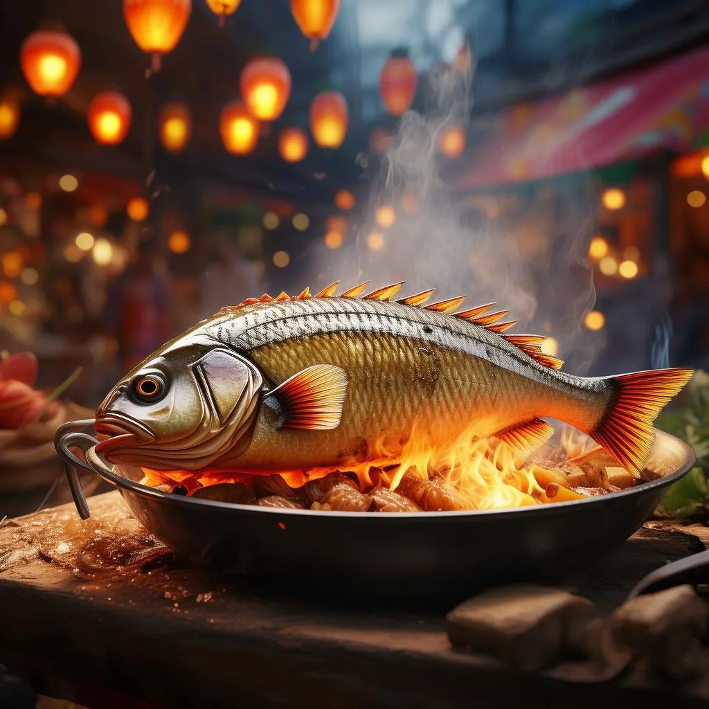 淄博烤鱼：一网打尽鲜美滋味，尽在这一口香辣烤鱼中