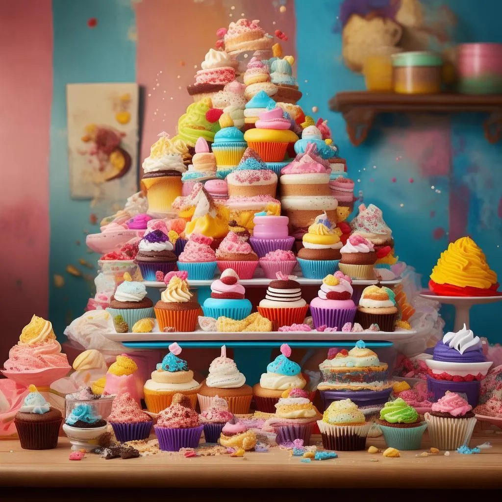 花花蛋糕甜品台的甜蜜魔法：自制甜品，家的味道